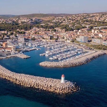 Sea, Sweet & Sun - Vue Sur Mer - T3 - Plage Commerce Et Port A Pieds Sausset-les-Pins Exteriör bild